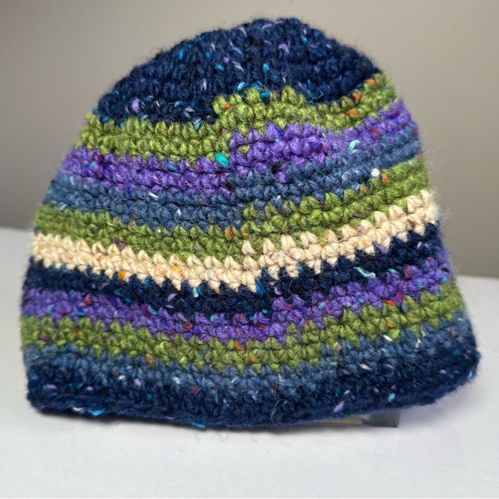 Sue Redican‎ Hand Woven Beanie Hat Blasket Island, Ireland